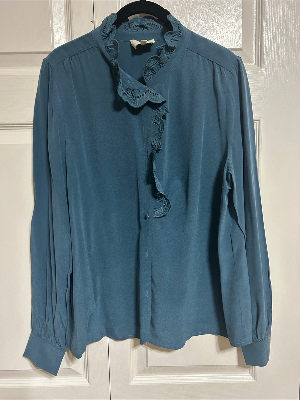 Sezane Chlo silk shirt